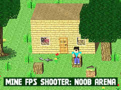 Permainan Mine FPS Shooter: Noob Arena