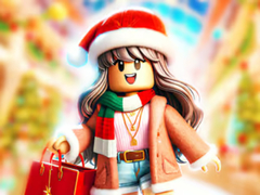 Permainan Jigsaw Puzzle: Roblox Christmas Mall