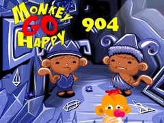 Permainan Monkey Go Happy Stage 904