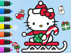 Permainan Coloring Book: Hello Kitty Christmas