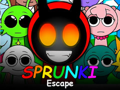 Permainan Sprunki 3D Escape