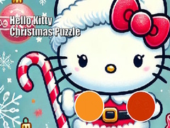 Permainan Hello Kitty Christmas Puzzle