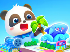 Permainan Jigsaw Puzzle: Baby Panda's Dream Town