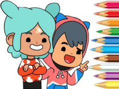 Permainan Coloring Book: Toca Boca Friends