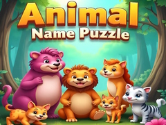 Permainan Animal Name Puzzle