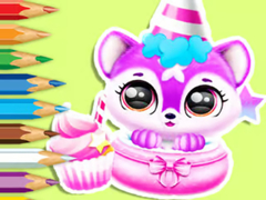 Permainan Coloring Book: Baby Fluff's Birthday