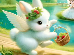 Permainan Jigsaw Puzzle: Angel Bunny