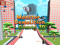 Permainan Monster Demolition Giants 3d