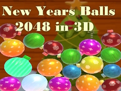 Permainan New Years Balls 2048 in 3D