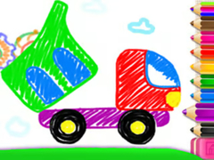 Permainan Toddler Drawing: Tanker Truck