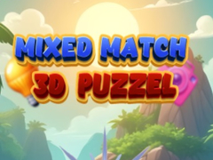 Permainan Mixed Match 3d Puzzle