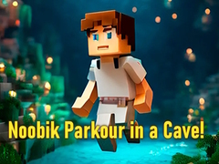 Permainan Noobik Parkour in a Cave!