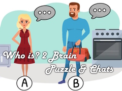 Permainan Who is? 2 Brain Puzzle & Chats