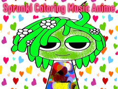 Permainan Sprunki Coloring Music Anime