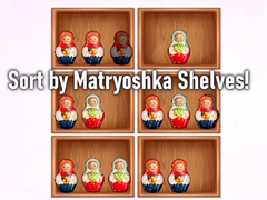 Permainan Sort by Matryoshka Shelves!