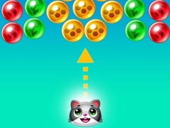 Permainan Save the cats Bubble shooter