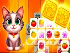 Permainan Cat Town Tile Match Puzzle