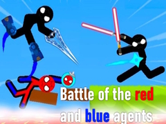 Permainan Battle of the red and blue agents