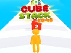 Permainan Cube Stack 2048