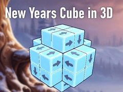 Permainan New Years Cube in 3D