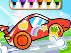 Permainan Coloring Book: Racing Car