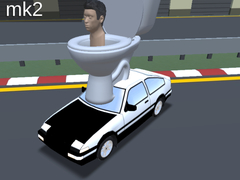 Permainan Skibidi Toilet Racing Multiplayer