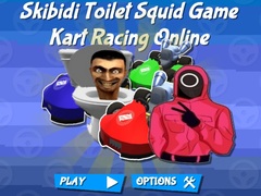 Permainan Skibidi Toilet Squid Game Kart Racing Online