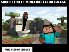 Permainan Skibidi Toilet Minecraft Find Cheese