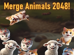 Permainan Merge Animals 2048!