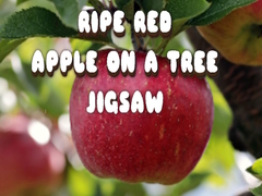 Permainan Ripe Red Apple on a Tree Jigsaw