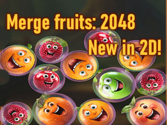 Permainan Merge fruits: 2048 New in 2D!